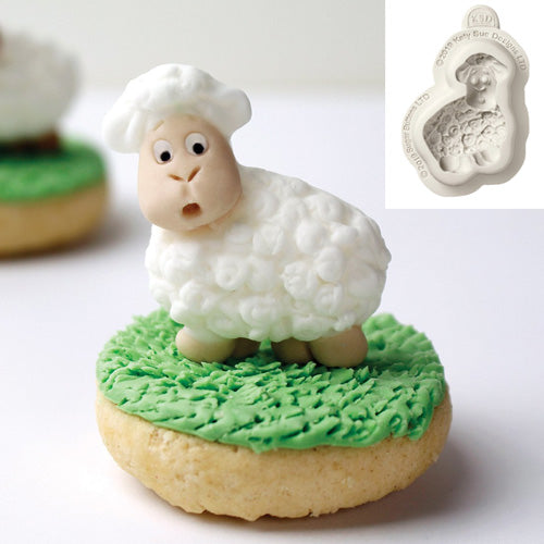 Katy Sue Sugar Buttons Little Lamb Silicone Mould