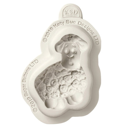 Katy Sue Sugar Buttons Little Lamb Silicone Mould
