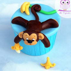 Katy Sue Sugar Buttons Monkey Silicone Mould