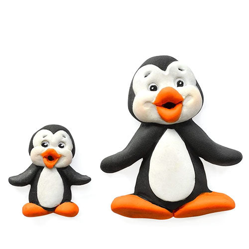 Katy Sue Sugar Buttons Christmas Penguin Silicone Mould