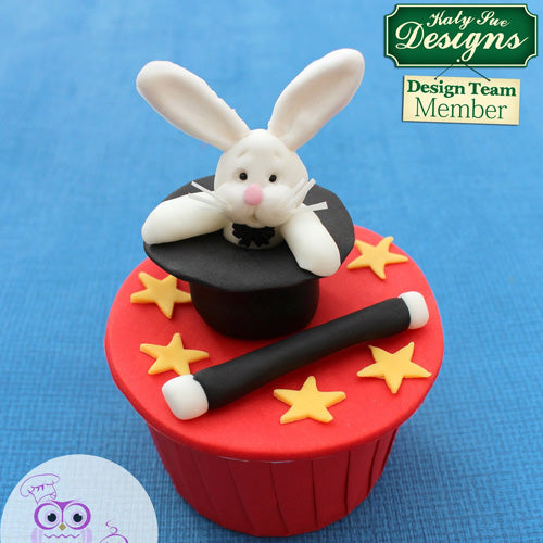 Katy Sue Sugar Buttons Easter Bunny Rabbit Silicone Mould
