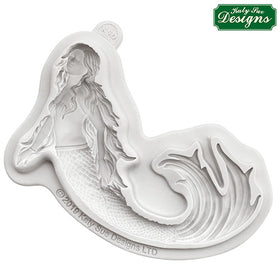Katy Sue Swimming Mermaid Silicone Mould QFS