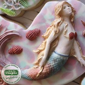 Katy Sue Swimming Mermaid Silicone Mould QFS