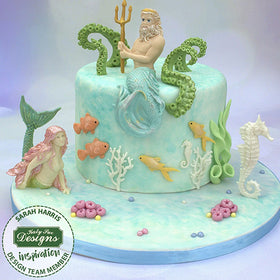 Katy Sue Swimming Mermaid Silicone Mould QFS