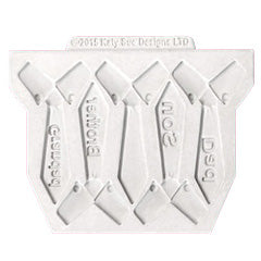 Katy Sue Ties for Guys Silicone Mould