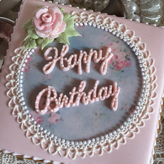 Katy Sue Word Perfect Birthday Set Silicone Mould