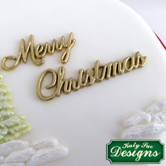 Katy Sue Word Perfect Christmas Holiday Set Silicone Mould