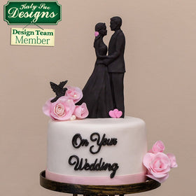 Katy Sue  Word Perfect Wedding Set Silicone Mould