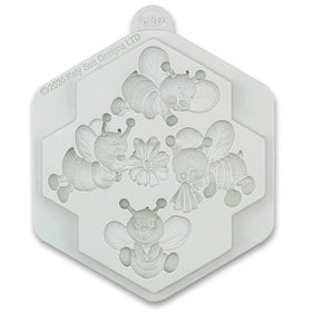 Katy Sue Zuzz and Friends Bees Silicone Mould