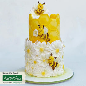 Katy Sue Zuzz and Friends Bees Silicone Mould