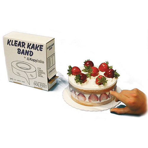 Klear Kake Band Clear Cake Collar Acetate Roll 2 inch (152m roll)