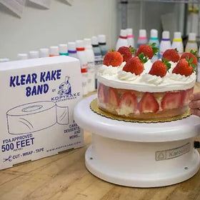 Klear Kake Band Clear Acetate Cake Collar 3 inch (152m roll)