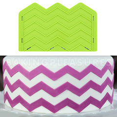 Marvelous Molds Large Chevrons Silicone Onlay