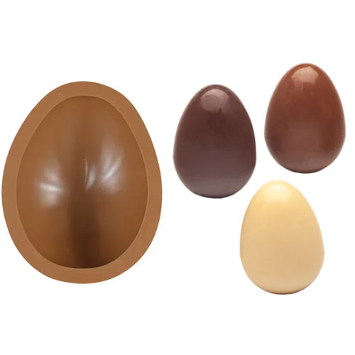 Large Plain Easter Egg Silicone Chocolate Mould