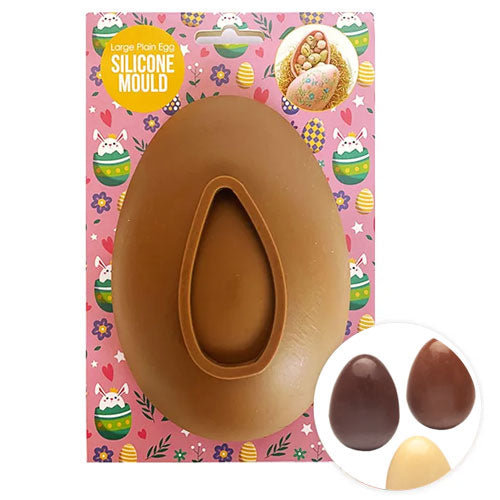 Large Plain Easter Egg Silicone Chocolate Mould