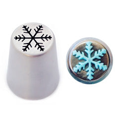 Large Christmas Snowflake Russian Piping Tip L42