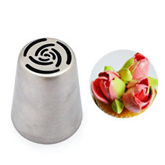 Large Ten Petal Rose Piping Tip N13 v2