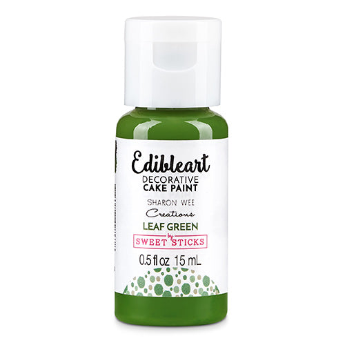 Sweet Sticks Edible Art Paint LEAF GREEN 15ml