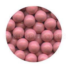 Light Pink 10mm Chocolate Pearls Sixlet 87g