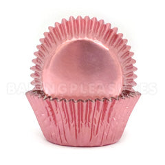Rose Pink Foil Baking Cups 240pcs