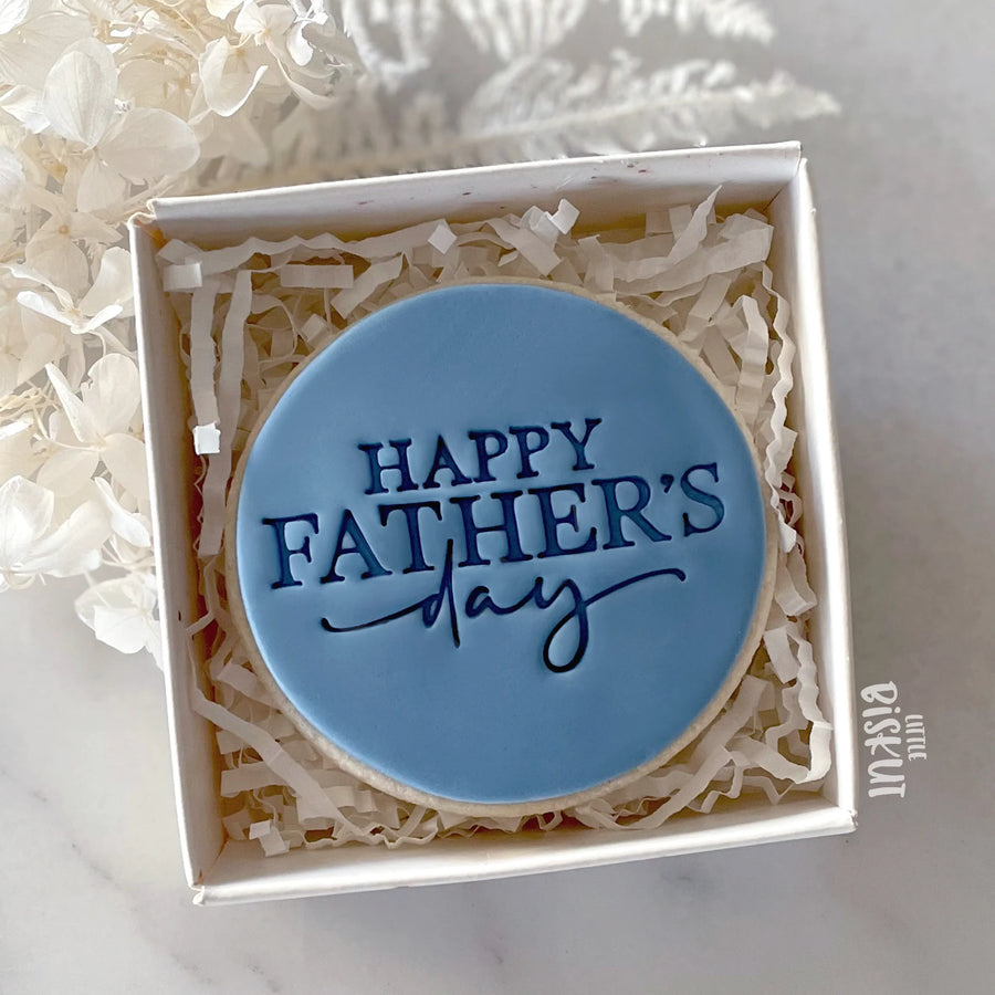 Happy Father's Day V2 Embosser (Little Biskut)
