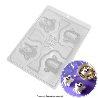 Halloween Little Ghost Chocolate Mould 3 piece