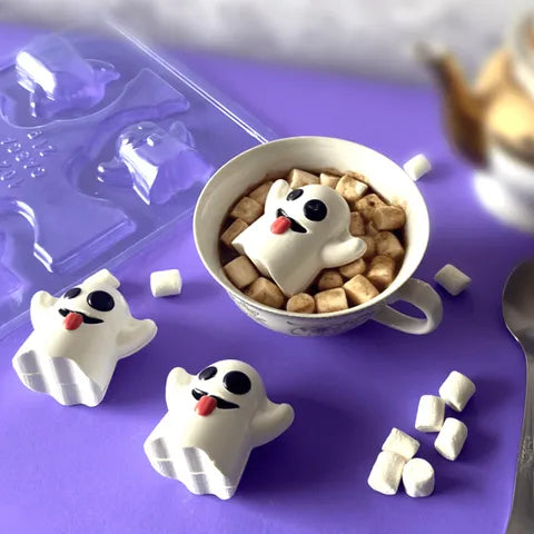 Halloween Little Ghost Chocolate Mould 3 piece