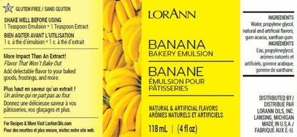 Lorann Baking Emulsion Banana 4oz