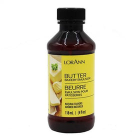 Lorann Baking Emulsion Butter Natural 4oz