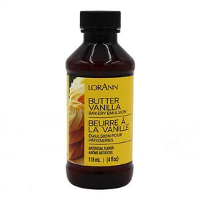 Lorann Baking Emulsion Butter Vanilla 4oz