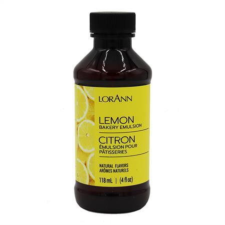 Lorann Baking Emulsion Lemon Natural 4oz