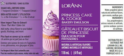 Lorann Baking Emulsion Princess Cake & Cookie 4oz