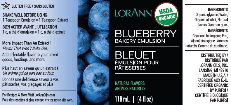 Lorann Baking Emulsion Blueberry 4oz