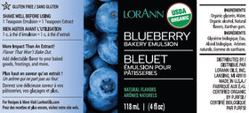 Lorann Baking Emulsion Blueberry 4oz