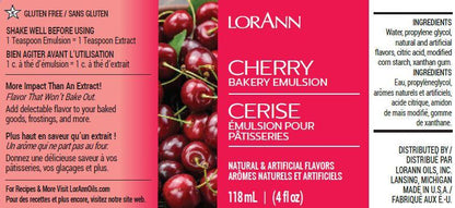 Lorann Baking Emulsion Cherry 4oz