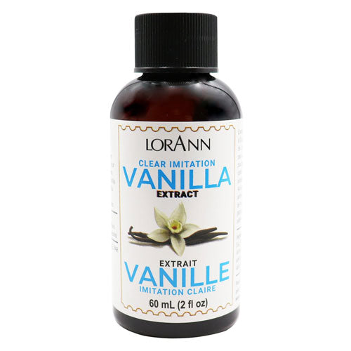 Lorann Clear Vanilla Extract Double Strength (Imitation) 60ml