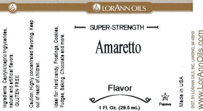 LorAnn Oils Amaretto Flavouring 1oz (8 dram) (BB: Apr 2024)