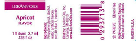 LorAnn Oils Apricot Flavouring 1 Dram