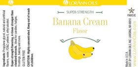 LorAnn Oils Banana Cream Flavouring 1oz (8 dram)
