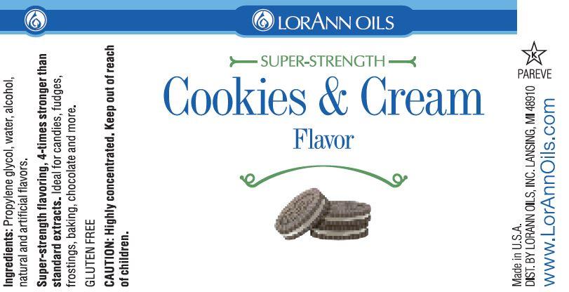 LorAnn Oils Cookies & Cream Flavouring 1oz (8 dram)