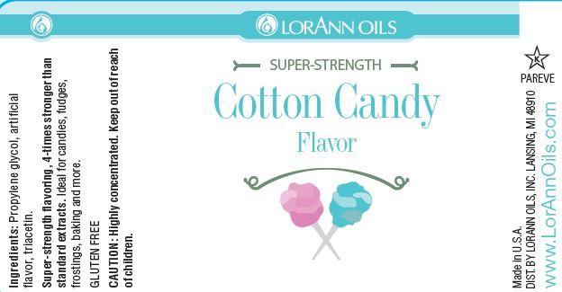 LorAnn Oils Cotton Candy Flavouring 1oz (8 dram)