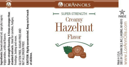 LorAnn Oils Creamy Hazelnut Flavouring 1oz (8 dram)