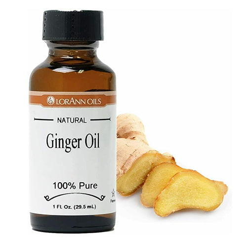 LorAnn Oils Ginger Oil Natural Flavouring 1oz (8 dram)
