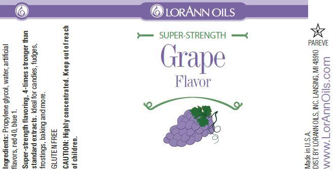 LorAnn Oils Grape Flavouring 1oz (8 dram)