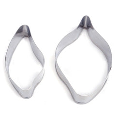 Lotus Petal Flower Cutters 2pcs