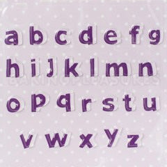 Lower Case Alphabet Texture Mat