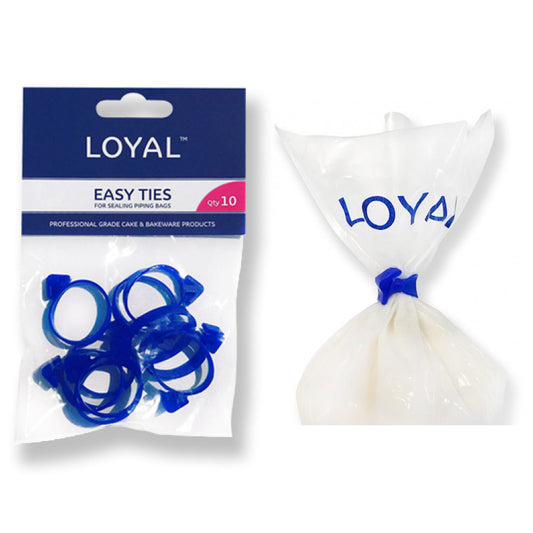 Loyal Easy Icing Bag Ties 10pcs
