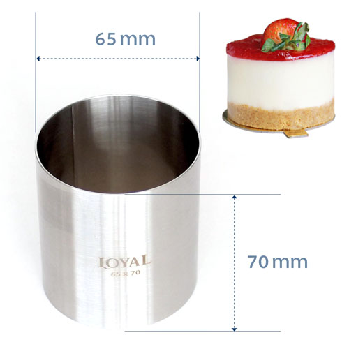 Loyal Round Food/Cake Stacker 65mm