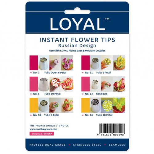 Loyal Russian Instant Flower Set 6pcs