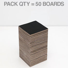 Loyal Square Black Dessert Board 60mm 50pcs